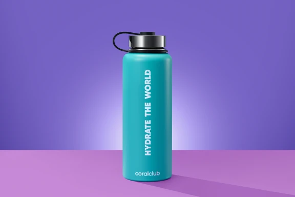 Термос "Hydrate the World", мента