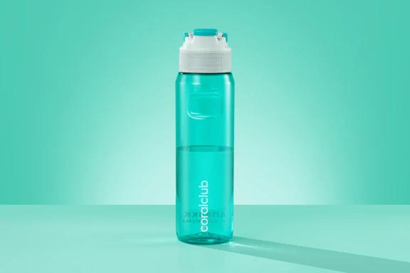 Пластмасова бутилка Kambukka Elton 1000 AQUA.